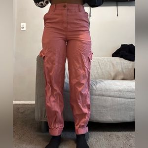 pink cargo pants